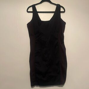 Gently used mini dress xl gap two tone indigo dark blue